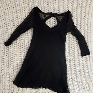 ❗2 for $20❗Black Lace Dress, American Eagle